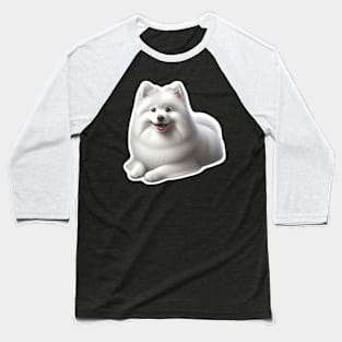 American Eskimo Dog Baseball T-Shirt